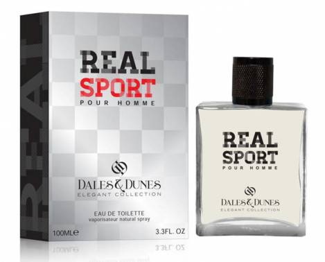 Real Sport Herren Parfüm EdT 100 ml Dales & Dunes